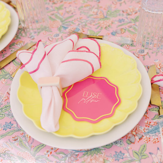 Wavy Circle Place Cards