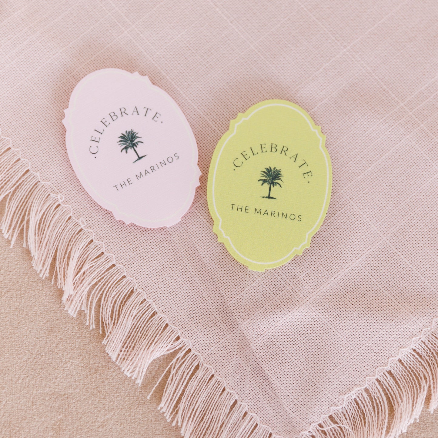 Amelie Collection - Fancy Oval Drink Stirrer