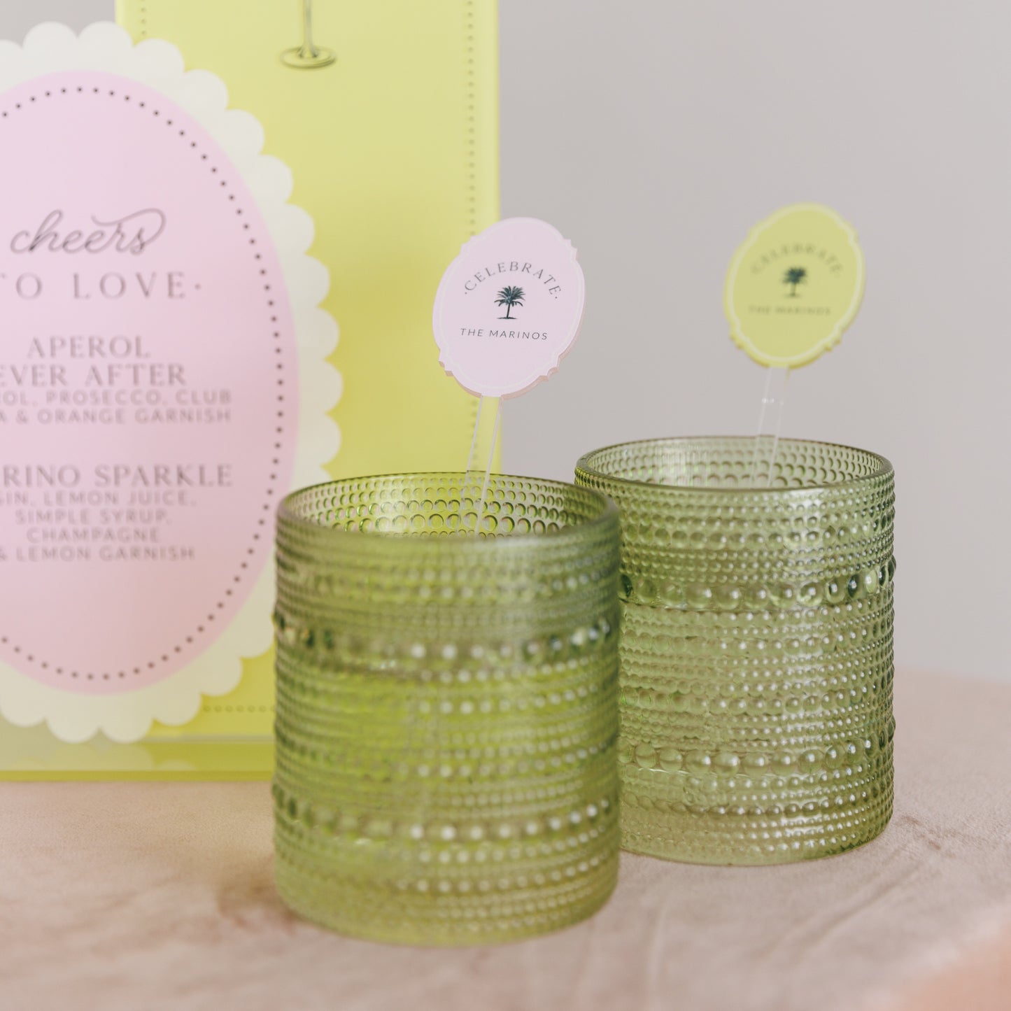 Amelie Collection - Fancy Oval Drink Stirrer