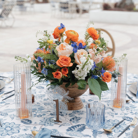 Floral Table Numbers