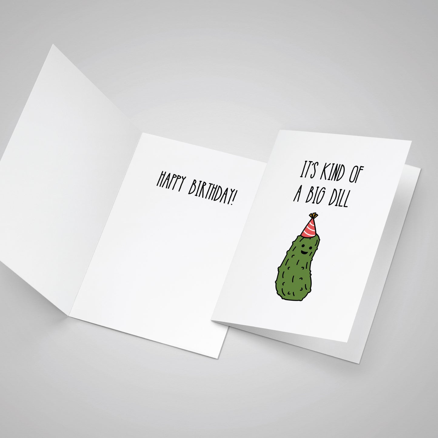 Big Dill Birthday Card