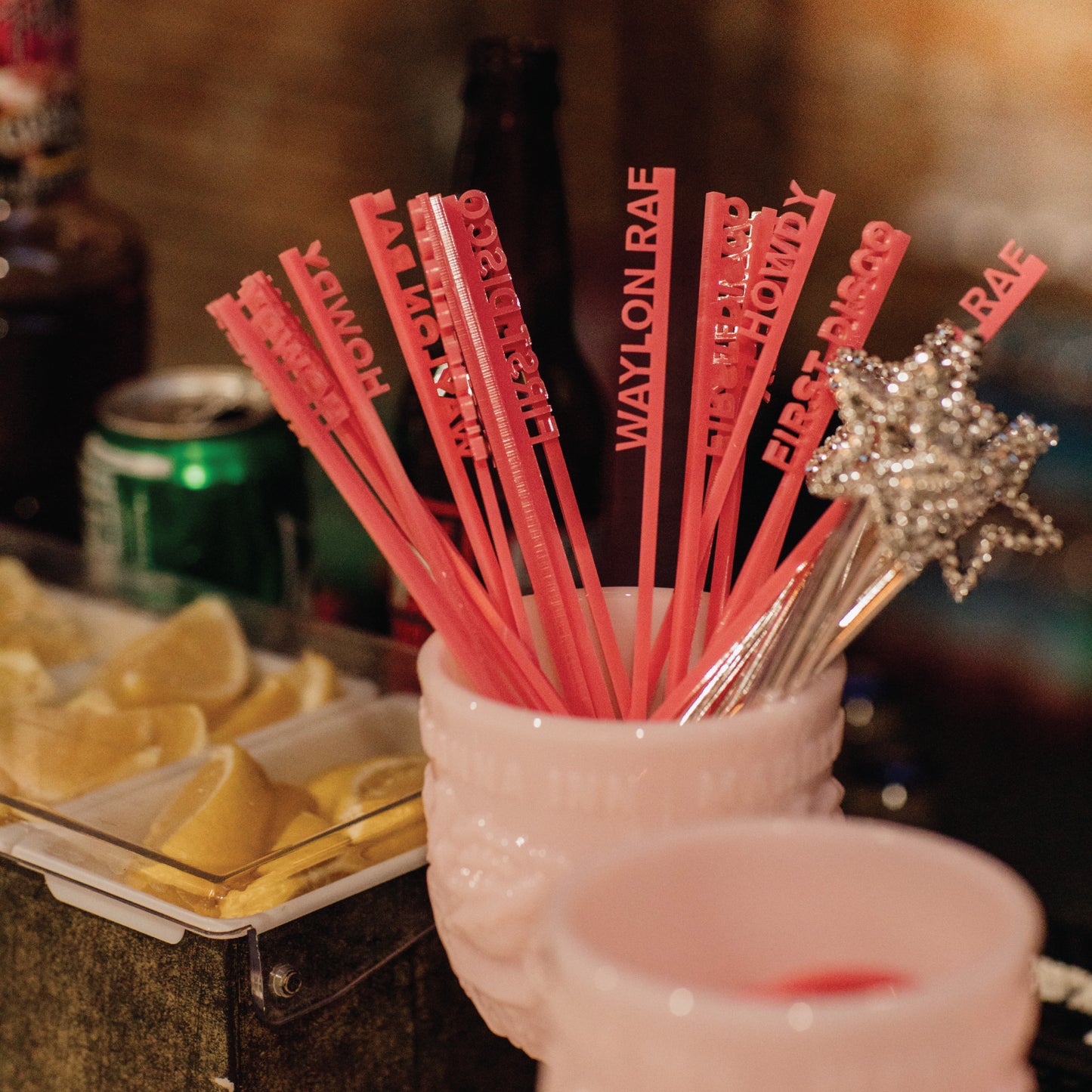 Custom Text Drink Stirrer