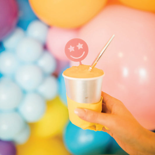 Smiley Face Drink Stirrer