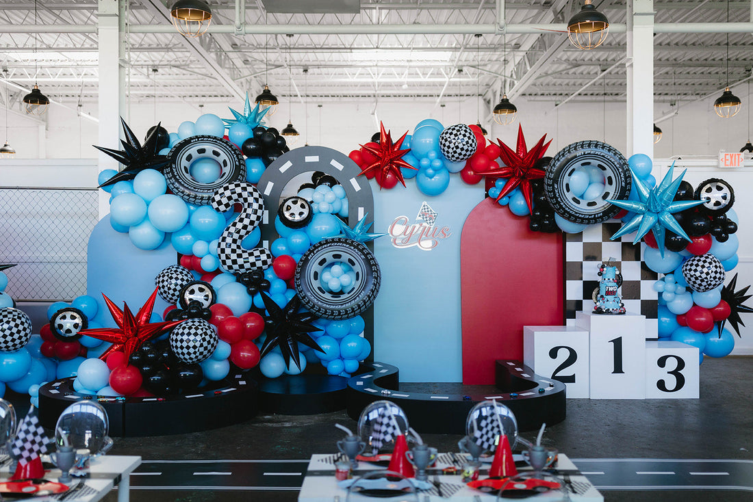 Cyrus' Vintage Racing Themed Birthday